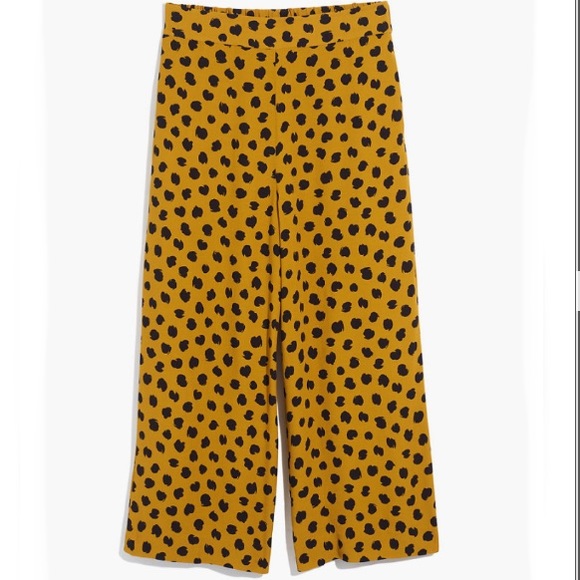 Madewell Huston Pull-on Crop Pants in Painted Spot - Picture 4 of 8